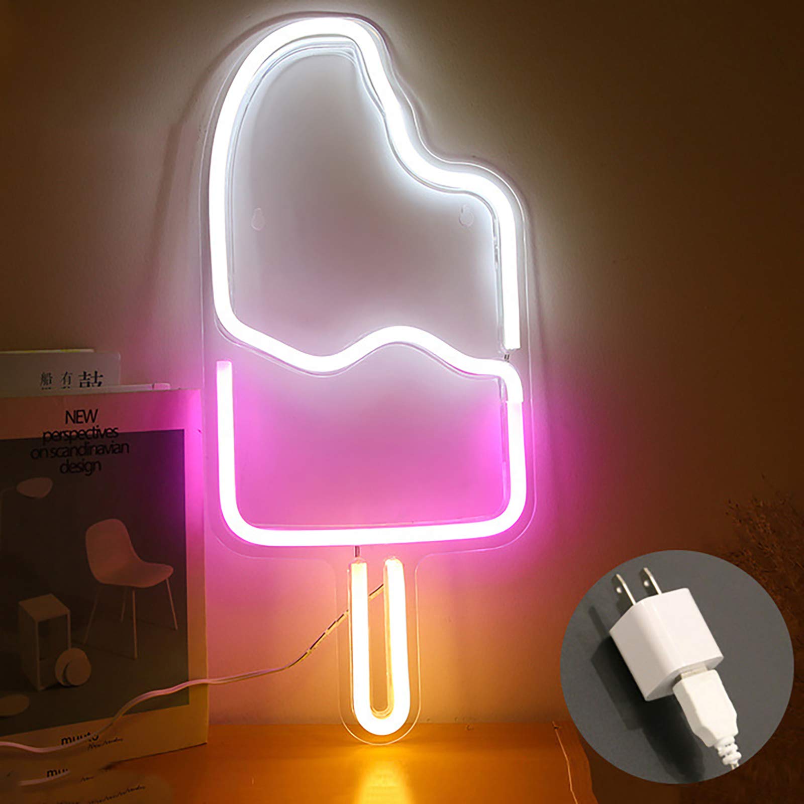 QWEASDF Custom LED Neon Light Sign - Wall Art Decor for Bedroom, Bar, Wedding & Christmas Party - Dimmable Neon Sign Lights for Home & Office Decoration