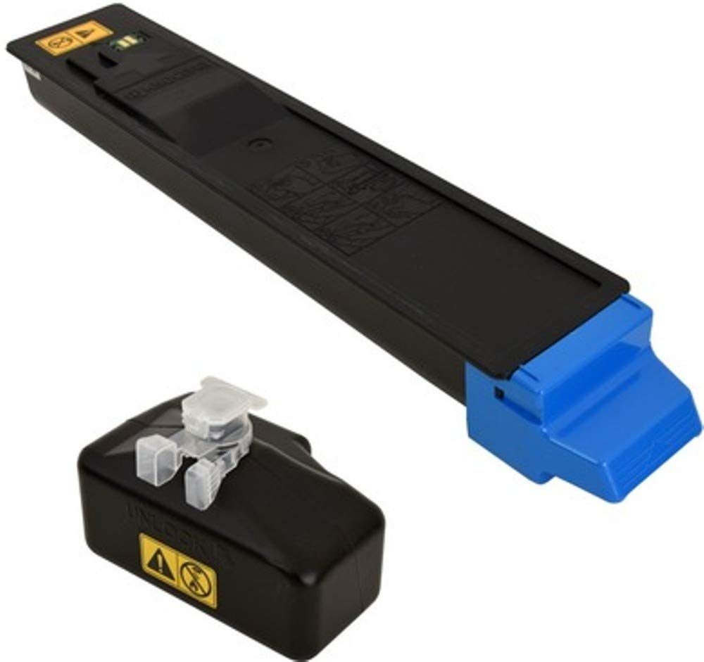 KYOCERA TK-8117C Cyan Toner Kit (1T02P3CUS0) - Compatible with ECOSYS M8124cidn & M8130cidn Color Laser Printers | High-Yield 6000 Pages at 5% Coverage | Ideal for Office & Home Printing Needs