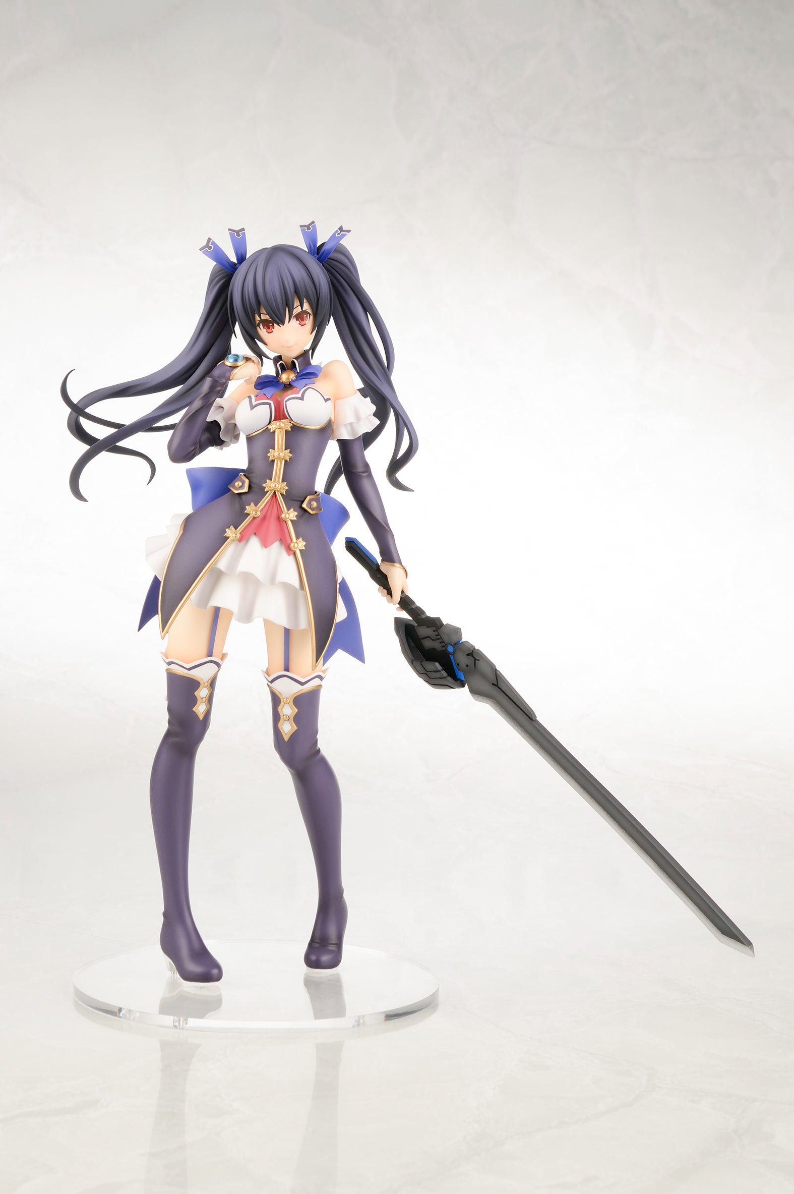 Hyperdimension Neptunia Noir Broccoli PVC Anime Figure 1/8 Scale - Perfect for Anime Collectors & Gaming Room Decor