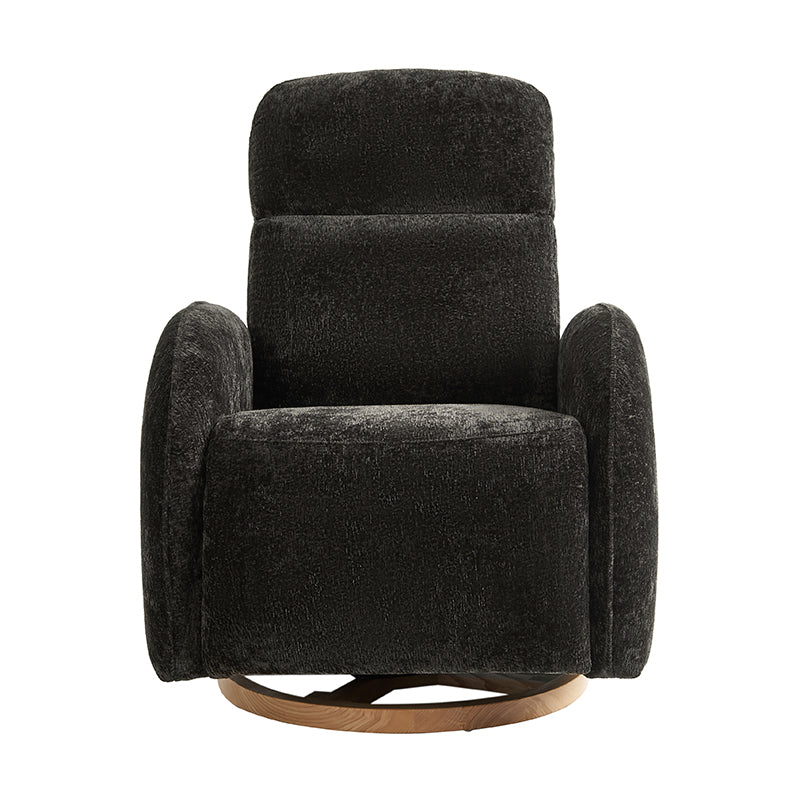 Electric Swivel Nursery Glider Chair - Comfortable Rocking Recliner for Breastfeeding, Baby Shower & Nursery Room (Gray) - Perfect for Nursing, Reading & Relaxing with Your Newborn