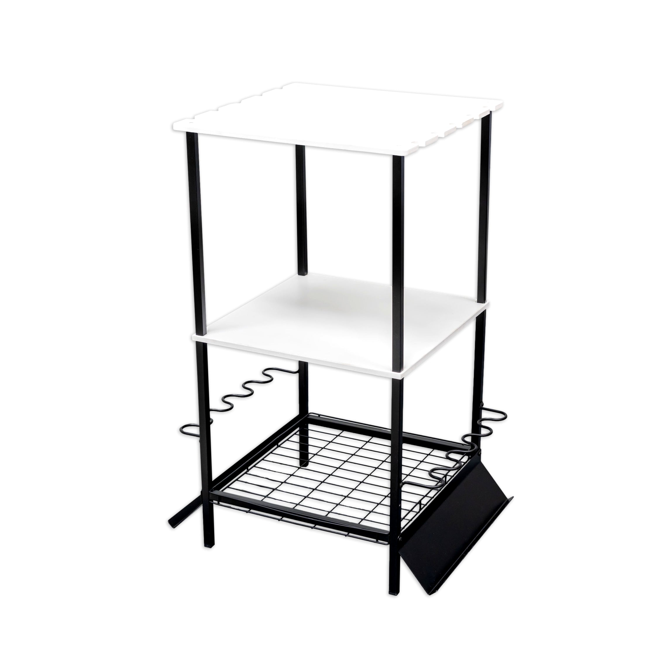 Heavy Duty Tarpin Fishing Rod Holder Stand - Holds Up to 10 Fishing Rods for Secure Storage | Perfect for Boat, Dock, Garage, and Outdoor Fishing Gear Organization