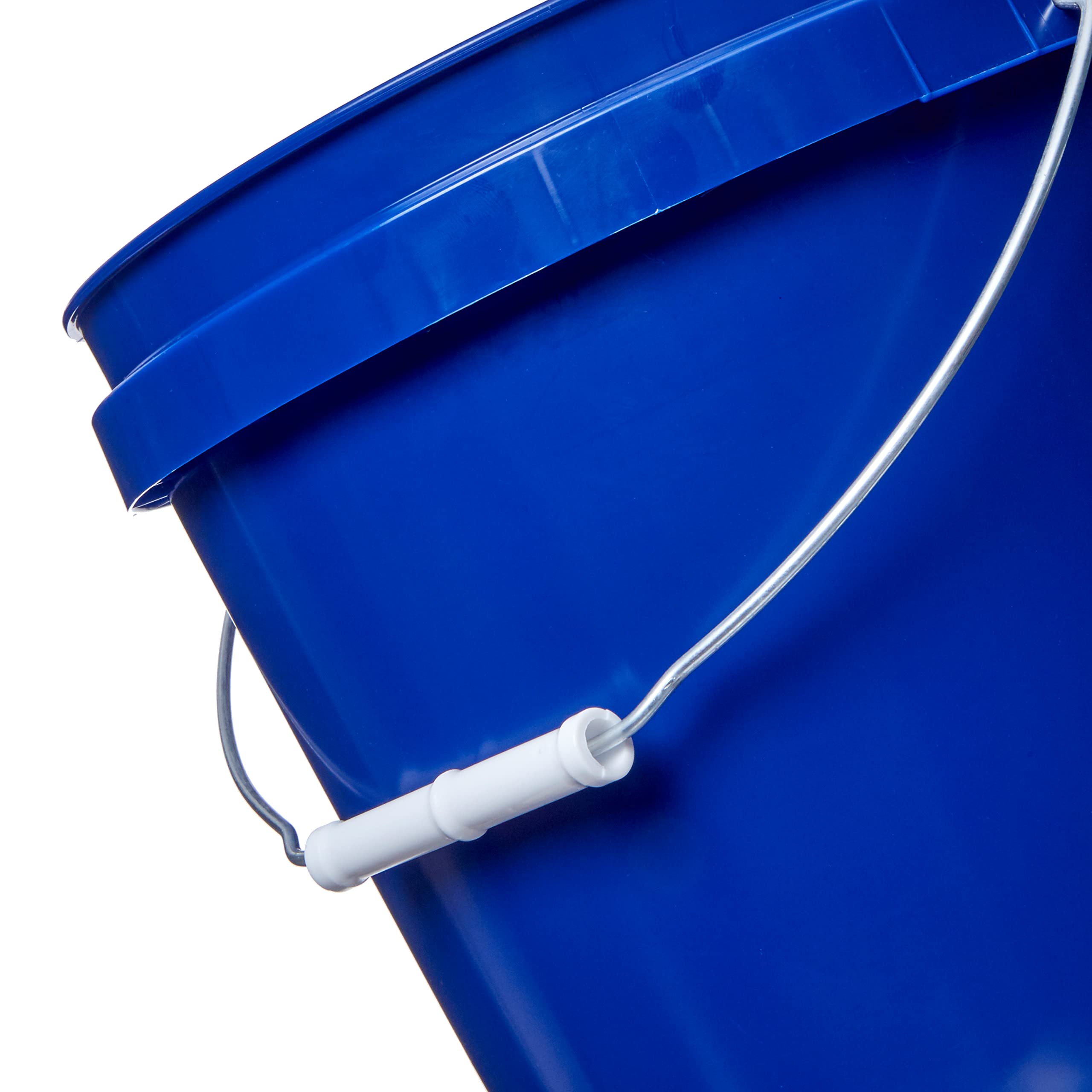 **2 Gallon Food Grade Buckets (8-Pack Mixed Colors) with Screw-On Gamma Seal Lids – BPA Free, Durable HDPE Pails – Made in USA – Ideal for Food Storage, Home Organization & DIY Projects**