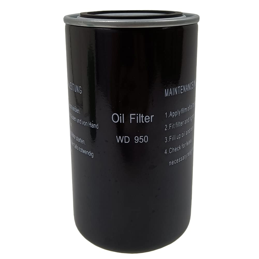 WD950 Oil Filter Replacement for Air Compressor - High Performance Air Compressor Filter Element | Perfect for Industrial, Automotive & Home Workshop Air Systems