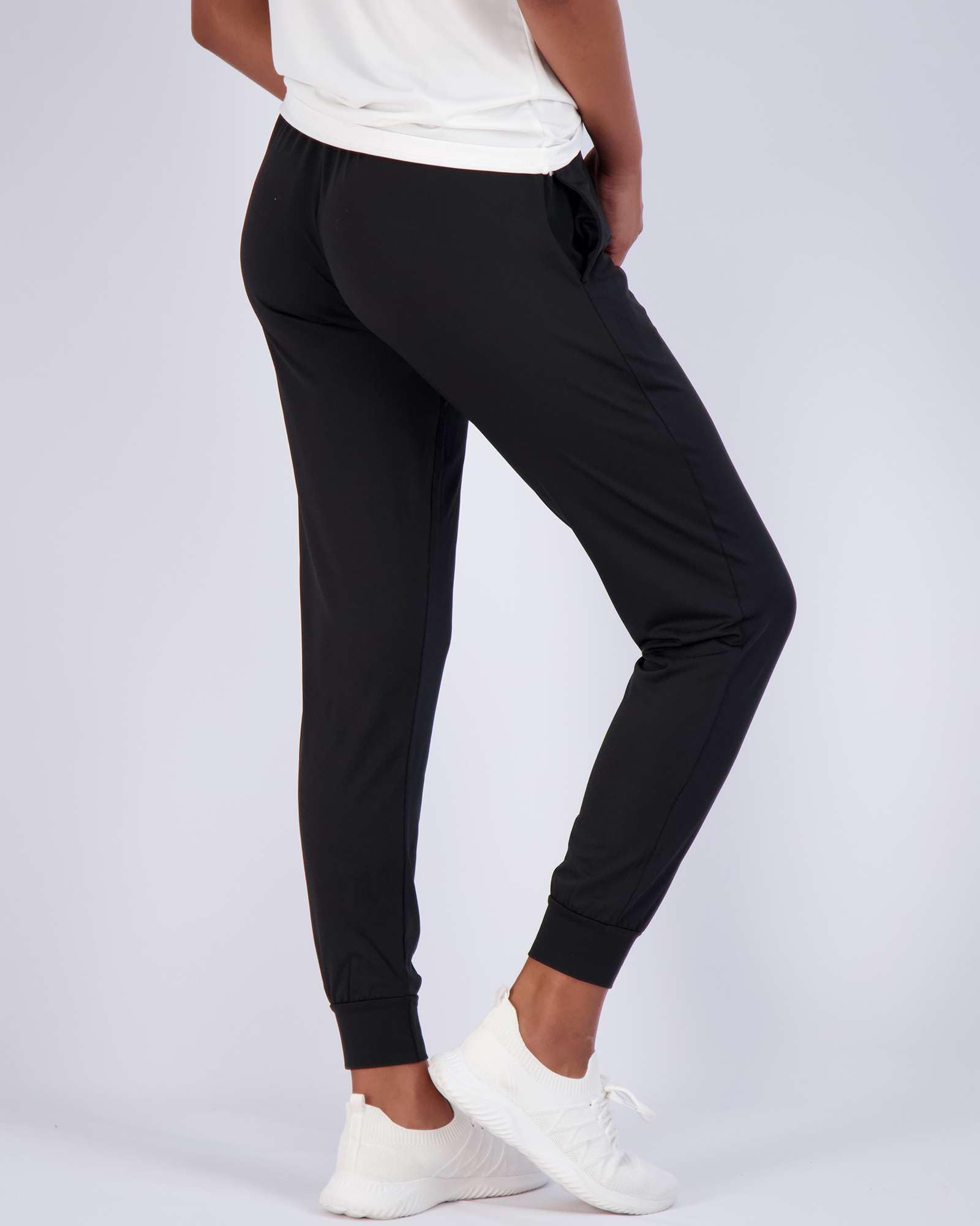 3 Pack Women's Ultra-Soft Silky Dry Fit Lounge Joggers - Lightweight Moisture-Wicking Pants with Pockets for Yoga, Running & Travel (Plus Size Available)