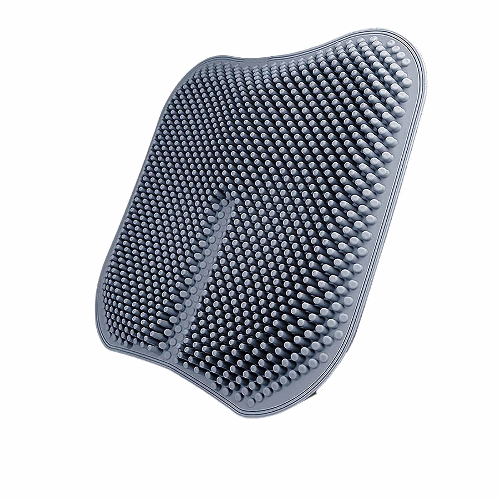 Breathable Car Seat Cushion - Cooling Gel Memory Foam Seat Protector for Men & Women (Gray) | Comfort for Long Drives & Road Trips