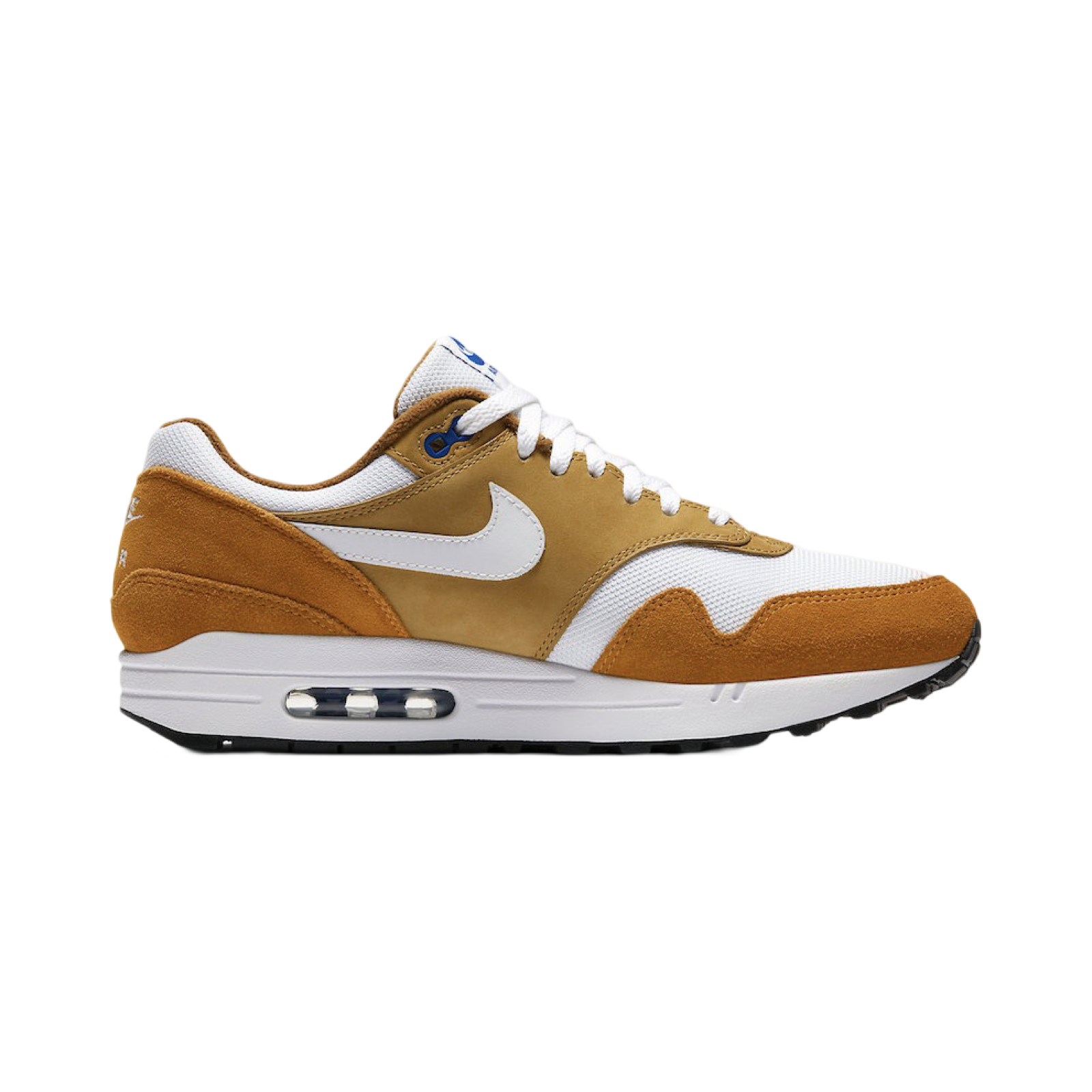 Nike Air Max 1 Premium Retro 2018 Curry True White Sneakers - Men's Running Shoes for Casual Wear & Street Style Fashion