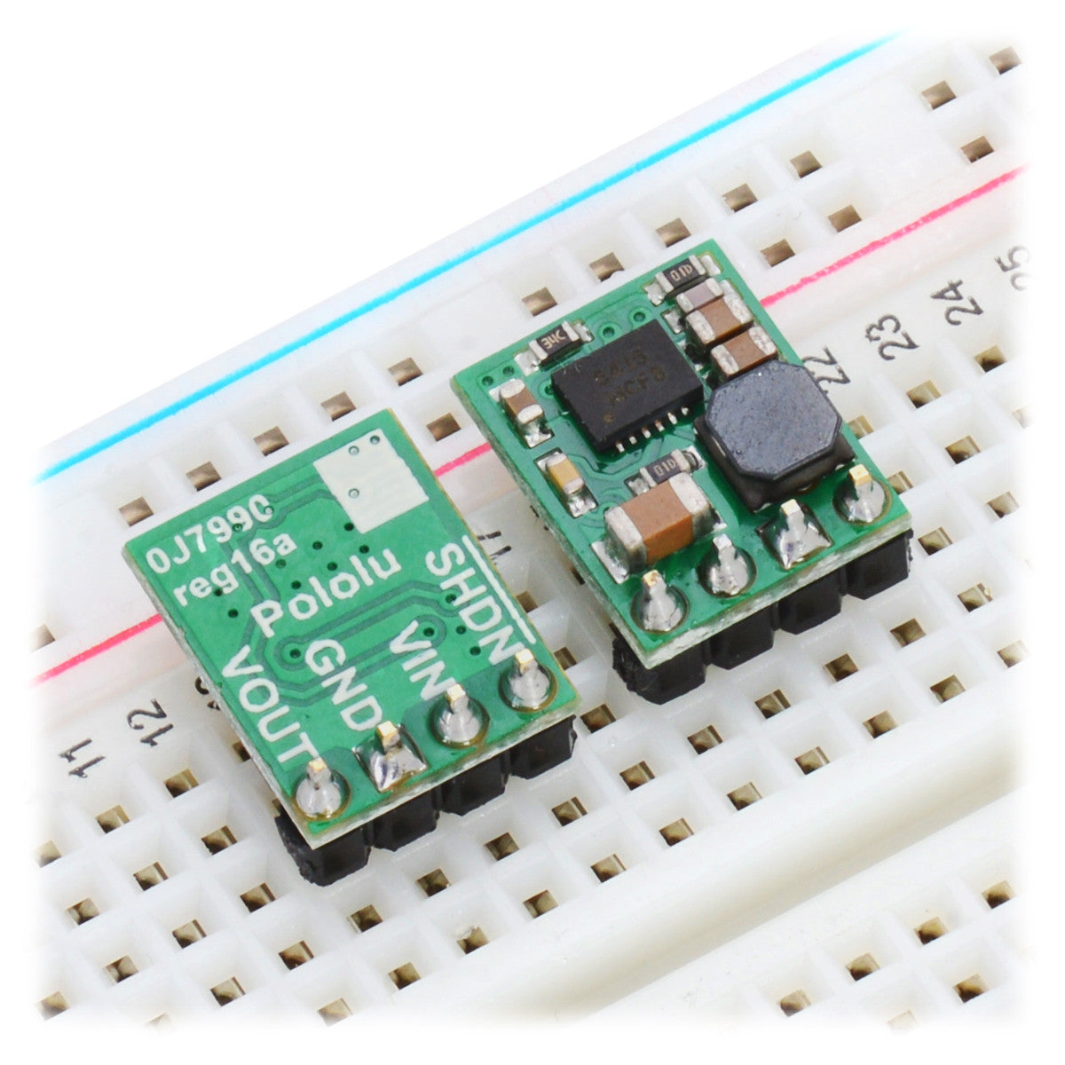 Pololu 5V 500mA Step-Down Voltage Regulator D24V5F5 - Compact DC-DC Converter for Arduino, Raspberry Pi & DIY Electronics Projects