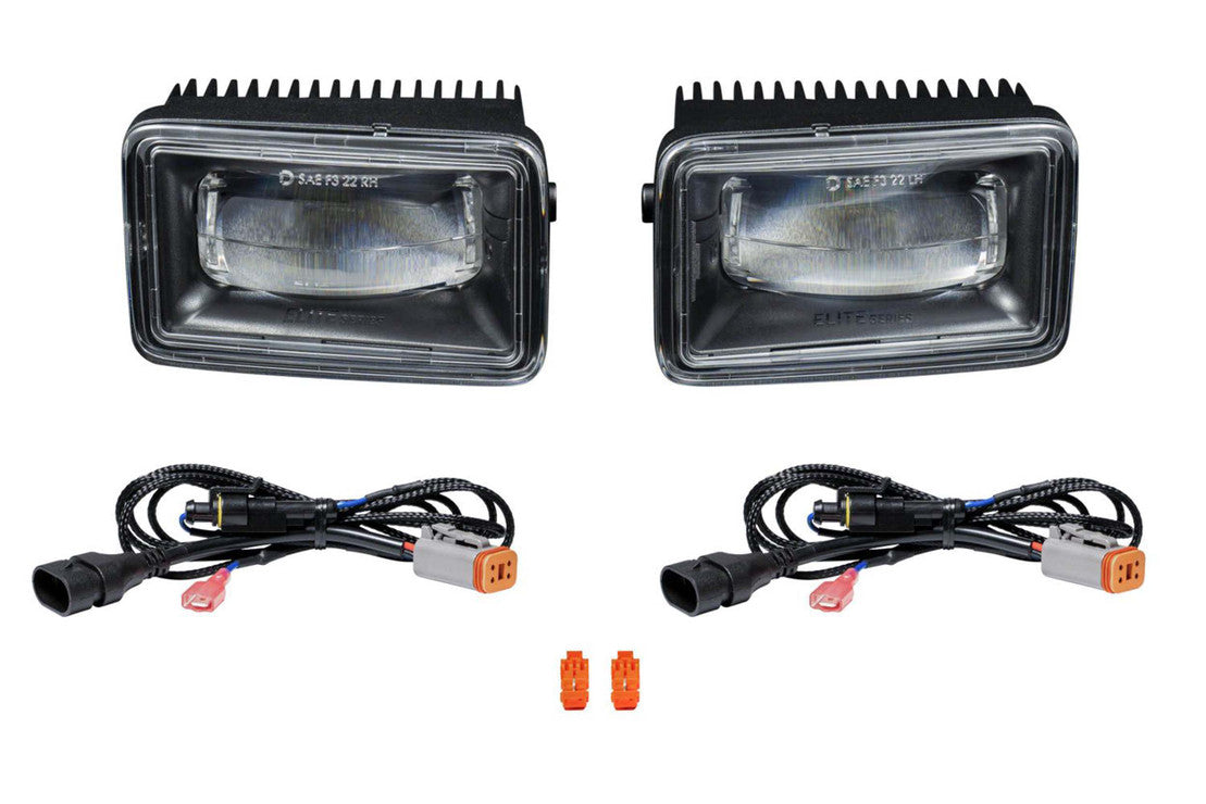 Premium Type F2 Fog Lights for Cars - High-Performance LED Fog Lamps (Pair) - Perfect for Night Driving & Adverse Weather Conditions