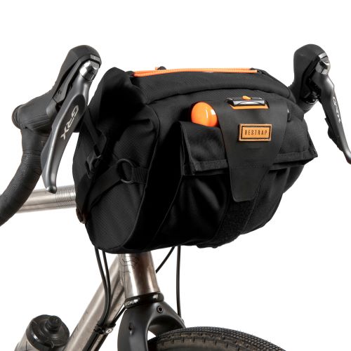 Restrap Bar Pack - Waterproof Bike Handlebar Bag for Cycling & Commuting - Durable Bicycle Storage for Road, Mountain & Urban Bikes - Perfect for Work, Travel & Outdoor Adventures