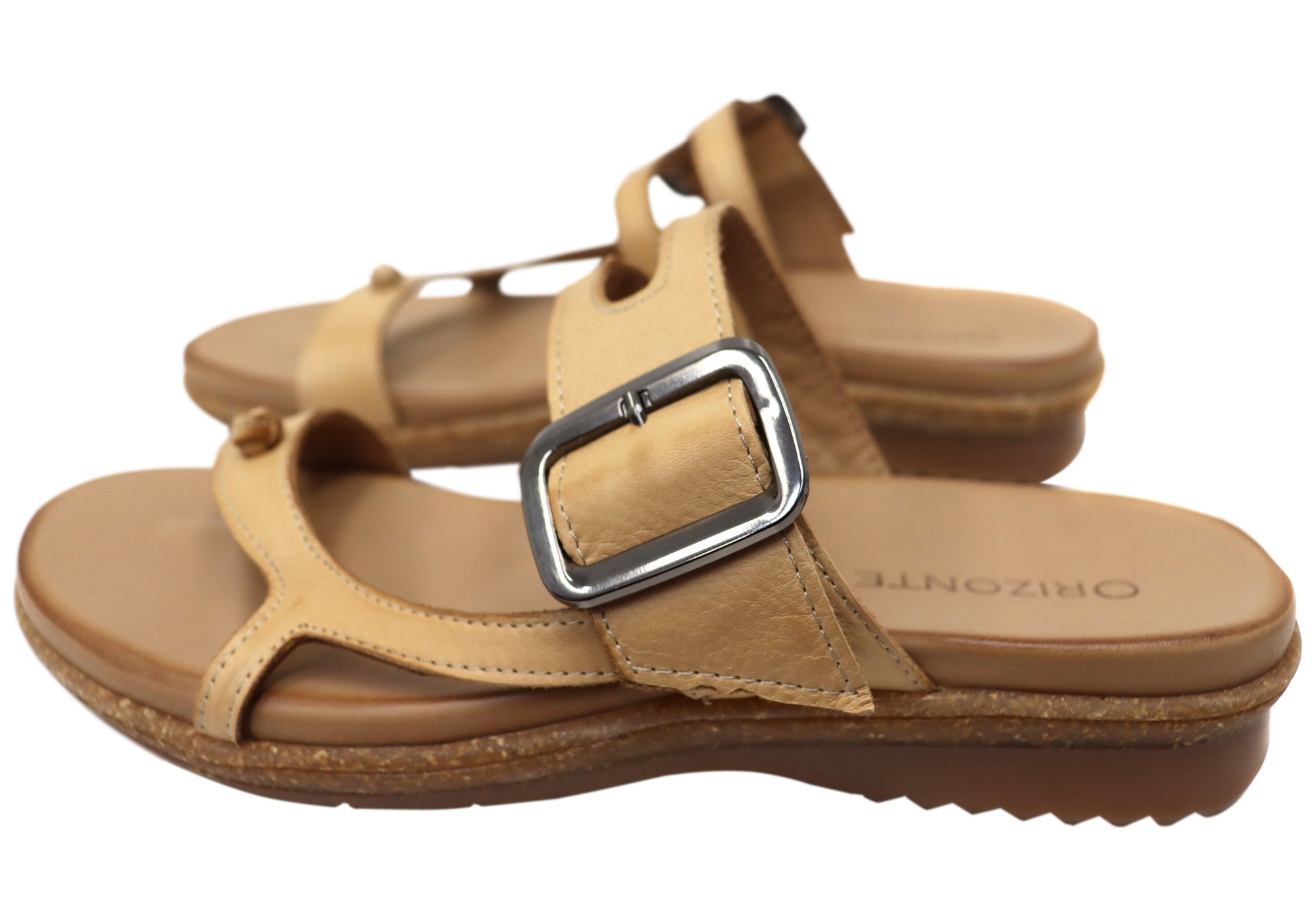 Orizonte Balmaine Women's Comfortable European Leather Thong Sandals - Stylish & Breathable for Summer Beach, Vacation & Casual Outings