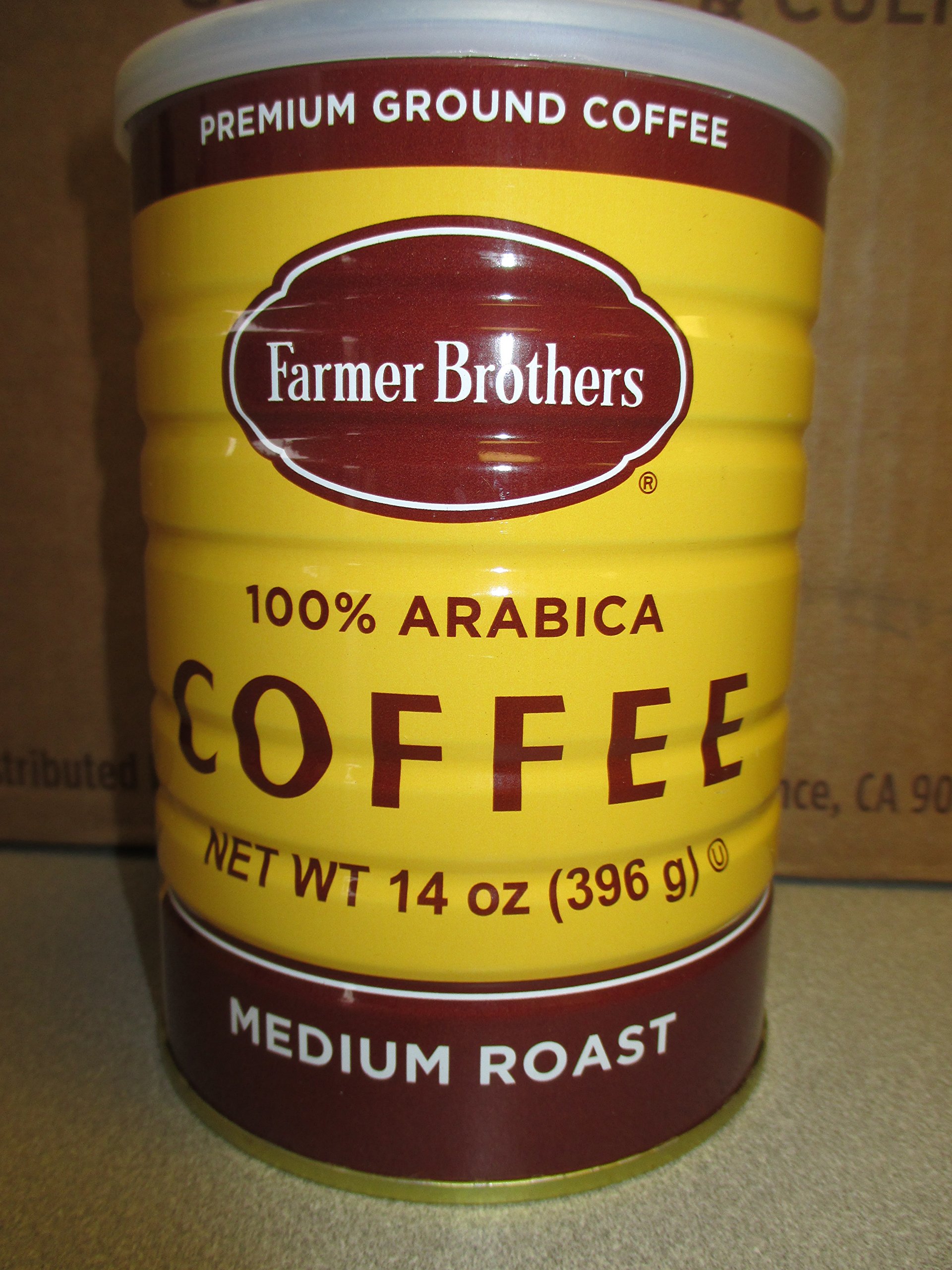 Farmer Brothers 100% Arabica Medium Roast Ground Coffee - Rainforest Alliance Certified, 9-Pack | Premium Coffee for Home, Office & Camping | Rich Flavor & Sustainable Sourcing