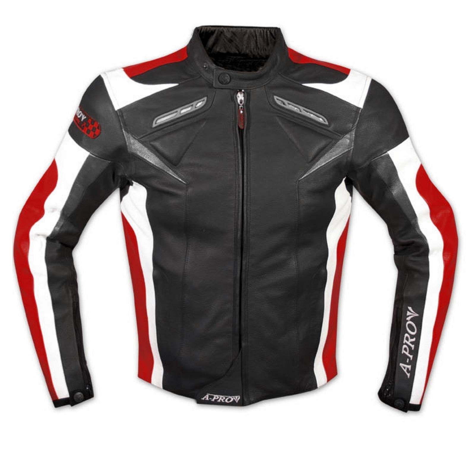 Premium CE Armored Leather Motorcycle Jacket for Racing & Sport - Red | Durable & Protective Biker Gear for Men & Women | Ideal for Street Riding, Track Racing & Commuting