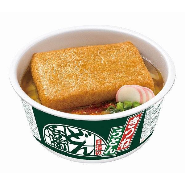 Nissin Donbei Kitsune Udon Instant Noodles 96g - Japanese Fox Udon Soup - Quick & Easy Meal for Home, Office or Late Night Snack