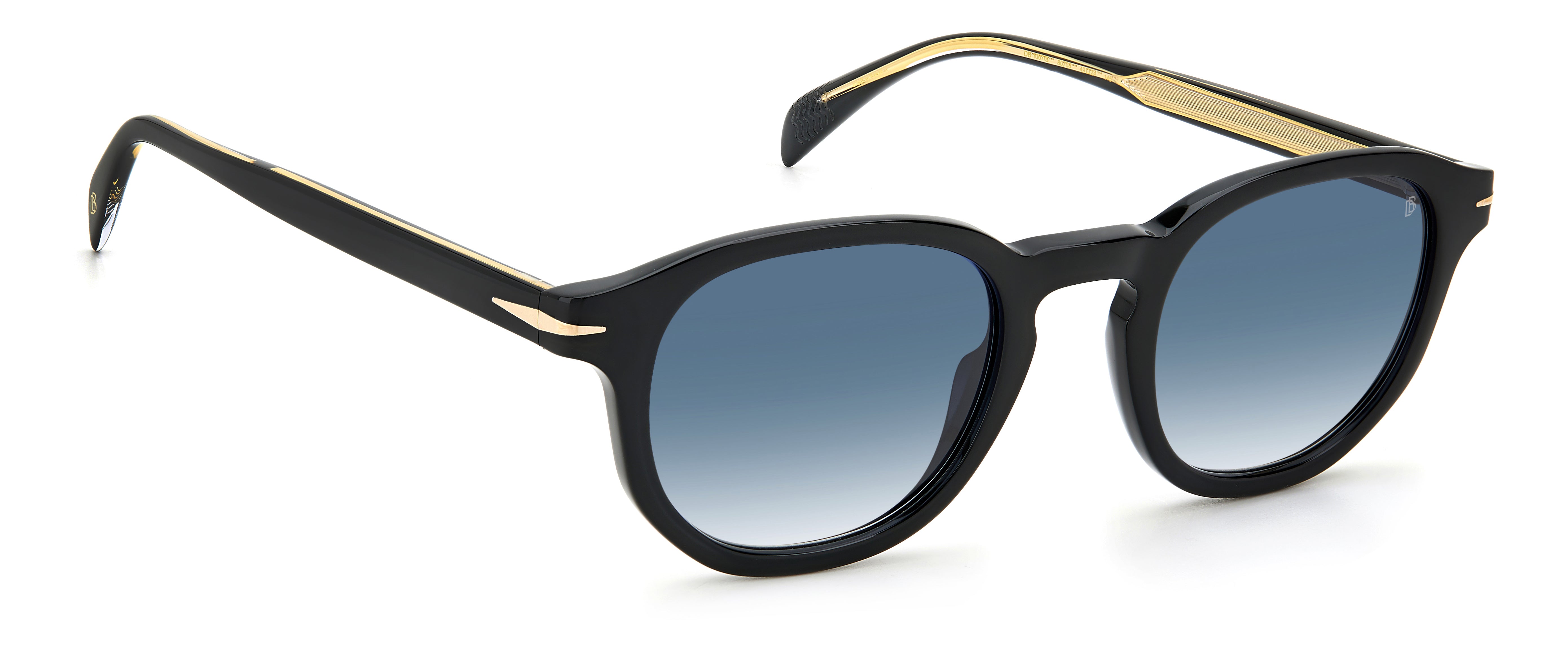 David Beckham DB1007/S Men's Sunglasses - Polarized UV Protection Aviator Style for Driving, Outdoor & Fashion