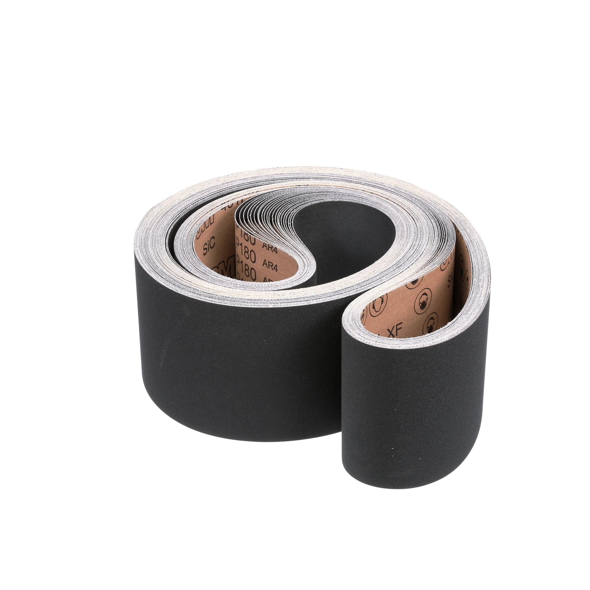 3M 461F Cloth Sanding Belt P180 XF Grit, 6
