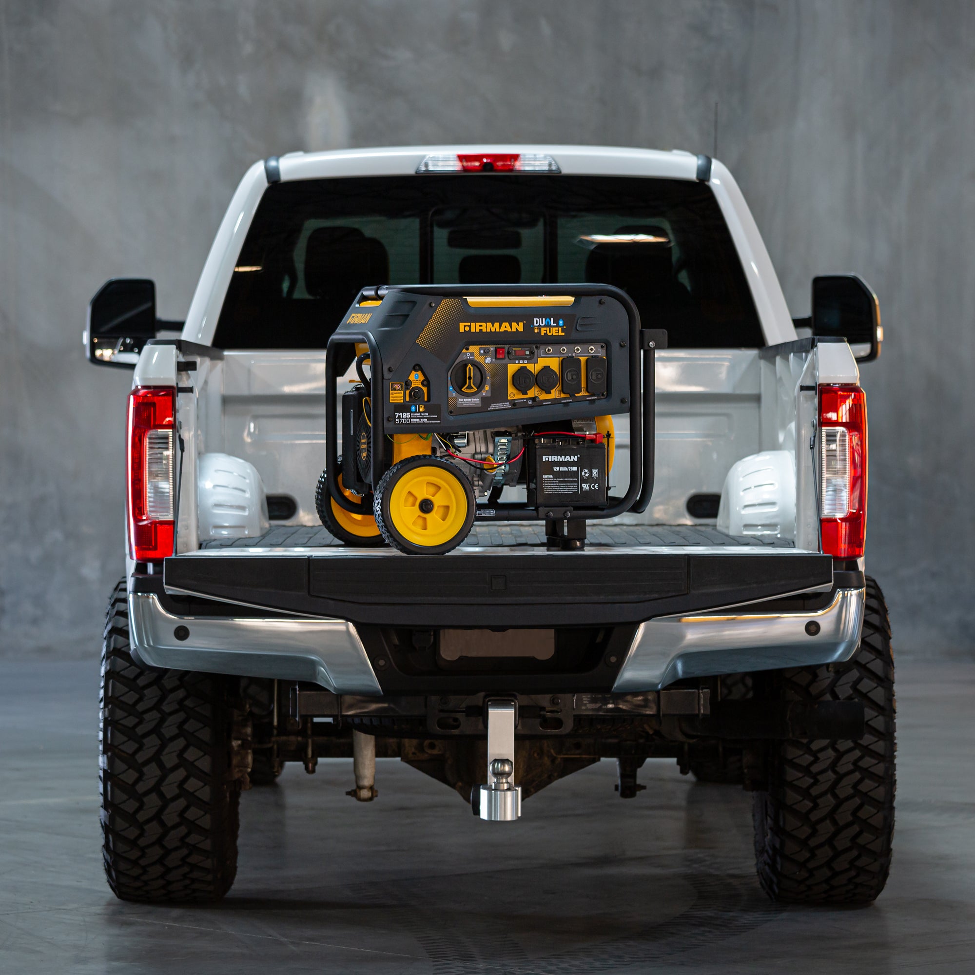 Dual Fuel Portable Generator 5700W with Electric Start - 120V/240V Output for Camping, Home Backup & Outdoor Power Needs