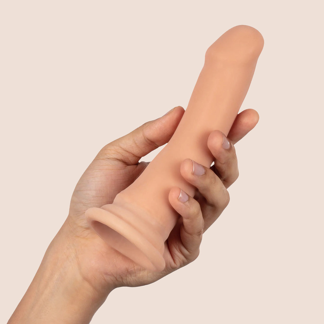 Ultra Realistic Dual Density Dildo - 6 Inch Slim Design with ULTRASKYN Material | Perfect for Solo Play, Couples & BDSM Scenes