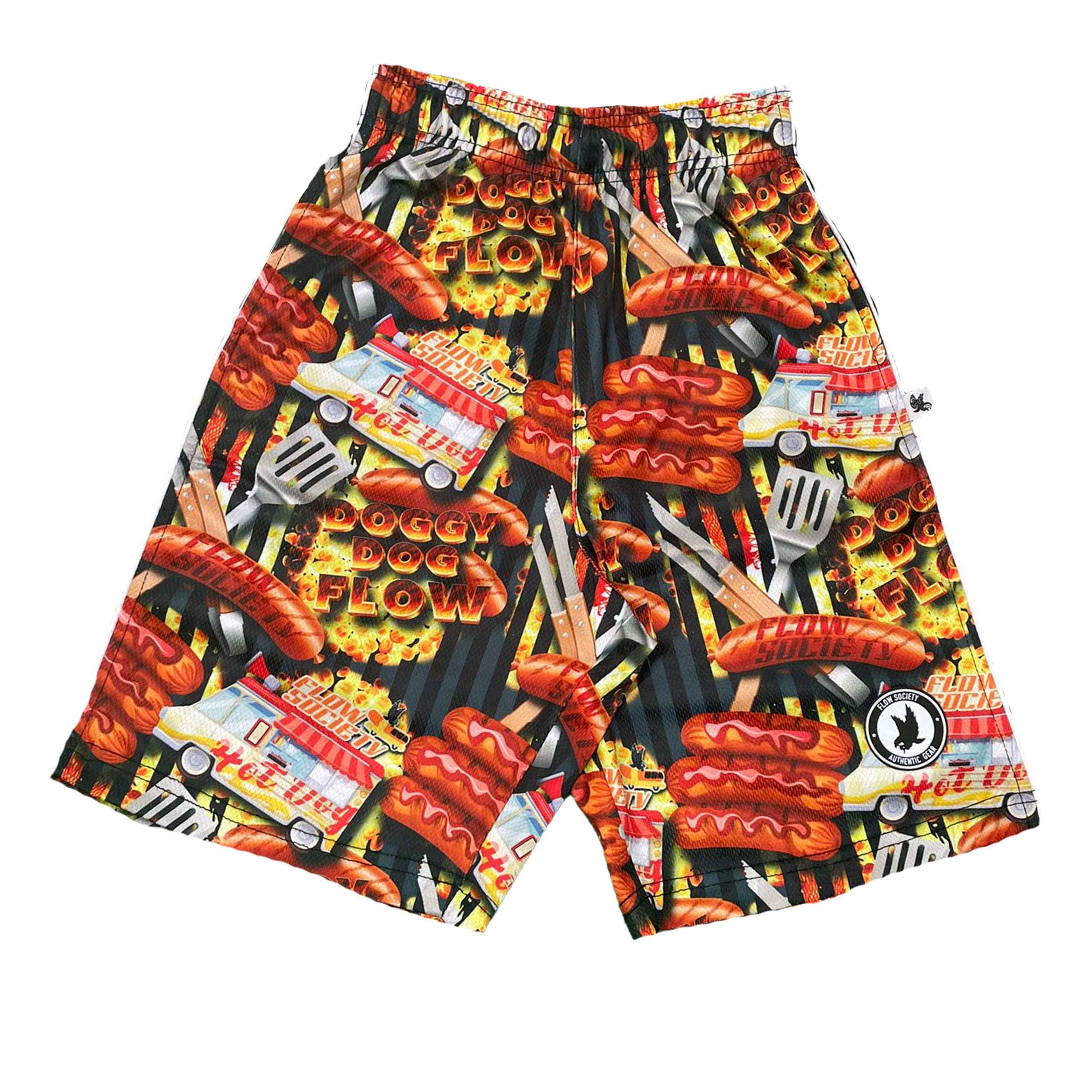 Boys Hot Dog Print Graphic T-Shirt - Fun Cartoon Design Short Sleeve Tee for Kids | Perfect for Summer Outfits, Playdates & Birthday Parties