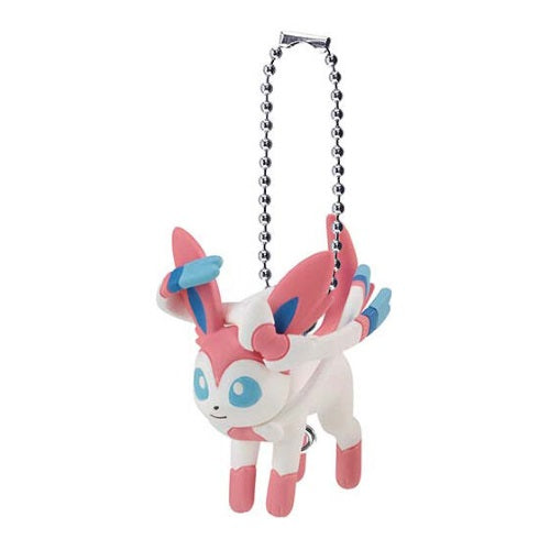 Pokemon Pinch & Connect Mascot Vol. 7 - Bandai 1 Inch Mini Keychain Figure - Cute Collectible for Backpacks, Keys & Gifts