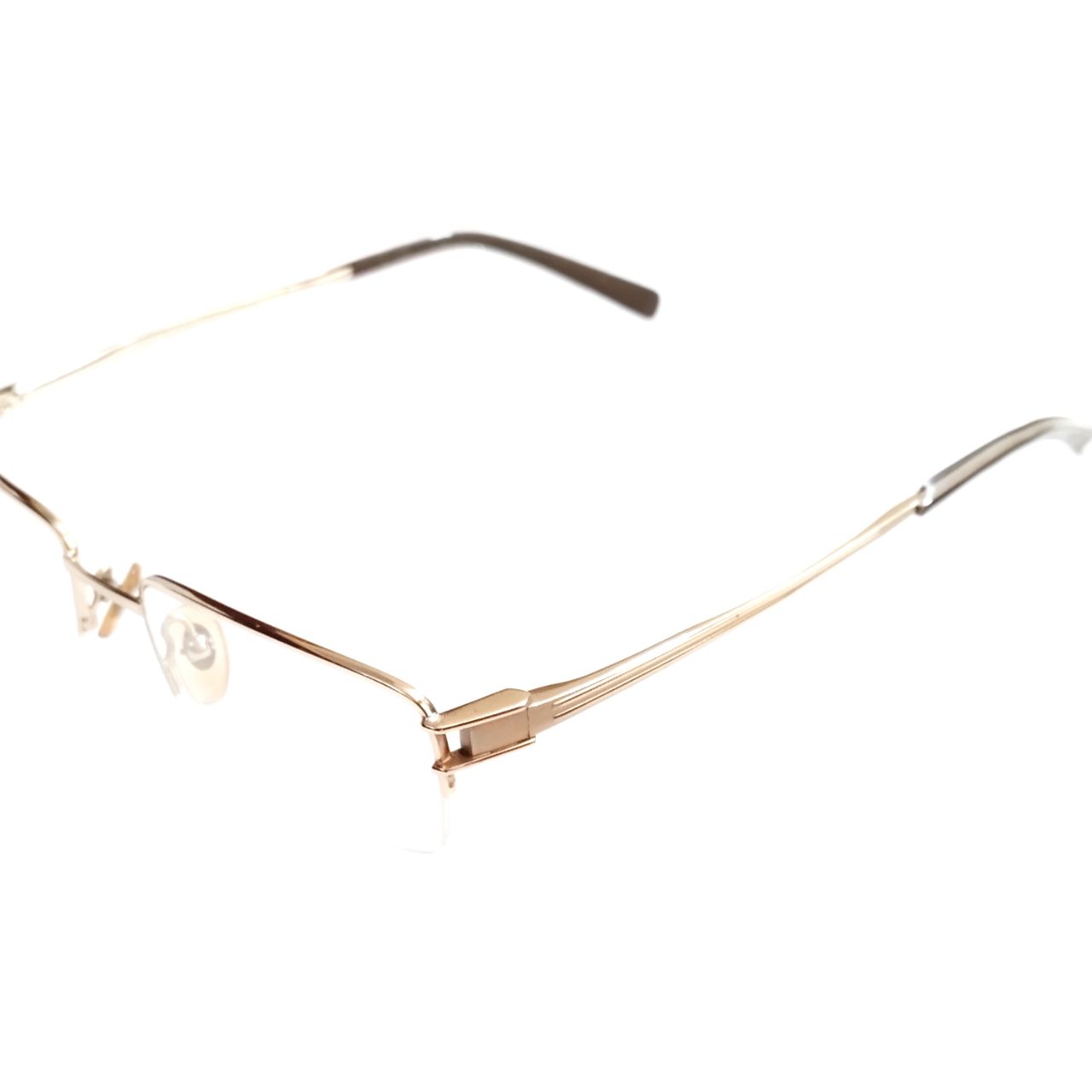 Premium Rectangle Gold Metal Frame Progressive No-Line Bifocal Glasses for Men & Women - Reading, Computer & Everyday Use