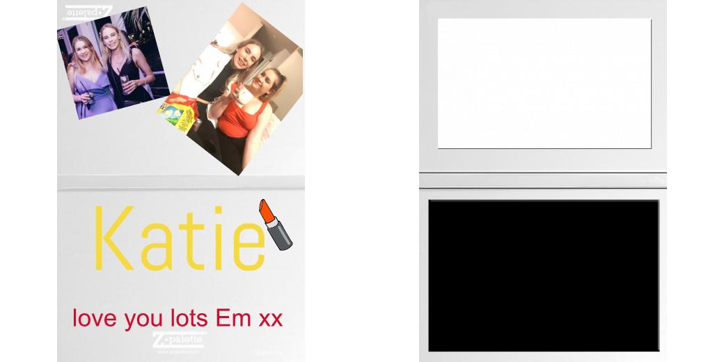Custom Junior Z Palette - Magnetic Makeup Palette for Eyeshadows & Blush - Perfect for Travel & Professional Makeup Artists