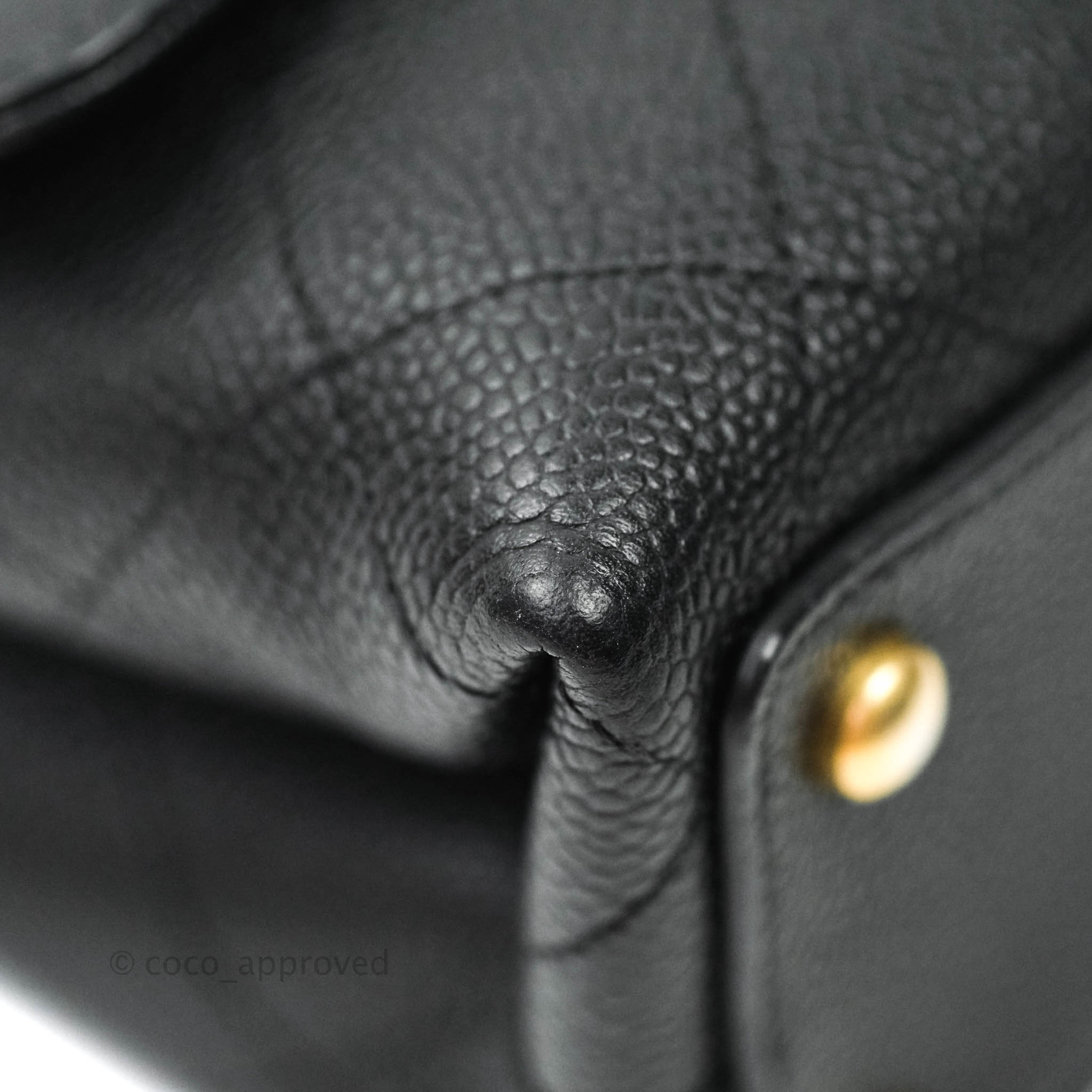 Chanel Chic Affinity Medium Grained Calfskin Handbag - Black with Aged Gold Hardware | Luxury Crossbody Bag for Women, Perfect for Date Night & Evening Events