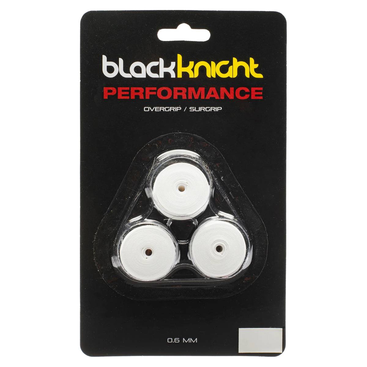 Black Knight Performance Overgrip - Premium Tennis & Badminton Grip for Enhanced Sweat Absorption & Control | Ideal for Competitive Play, Training & Outdoor Sports