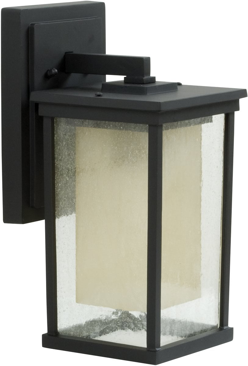 14H Riviera 1 Light Outdoor Wall Sconce in Oiled Bronze Finish - Perfect for Porch, Patio, and Garden Lighting