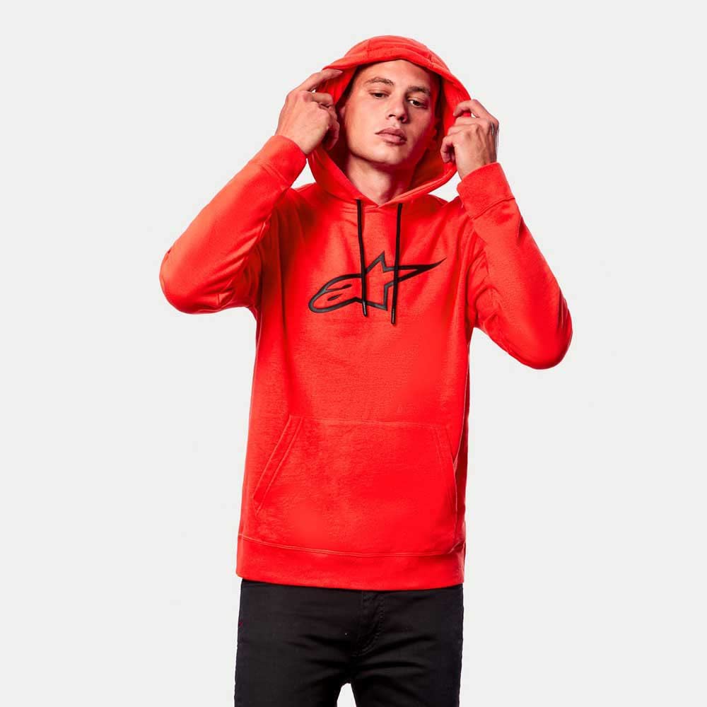 Alpinestars Men's Performance Hoodie - Lightweight, Breathable & Comfortable for Motorcycle Riding, Gym & Outdoor Activities