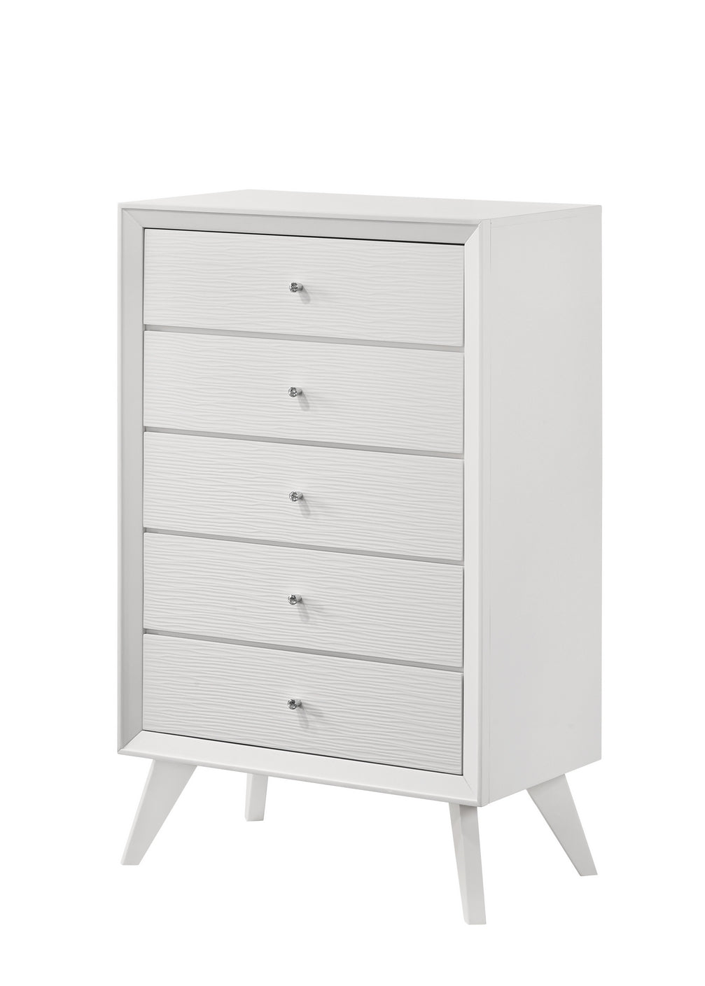 3 Piece Queen Size White Bedroom Set - Modern Bed Frame, Nightstand & Dresser for Master Bedroom Decor | Perfect for Home, Apartment & Guest Room Furniture