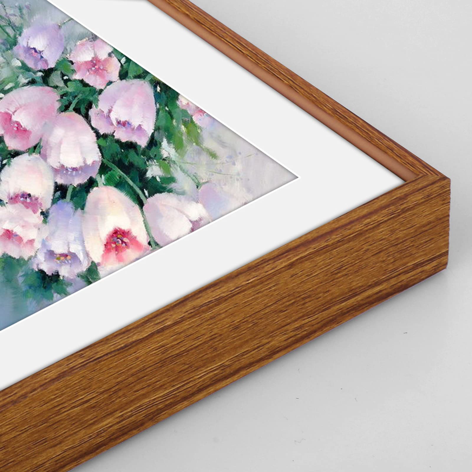 MEYYY A4 21x29.7cm Wood & Aluminum Photo Frame - Wall Mounted Picture, Poster, Certificate Display with Snap Closure & Square Corners - Perfect for Home, Office, Gallery & School Projects