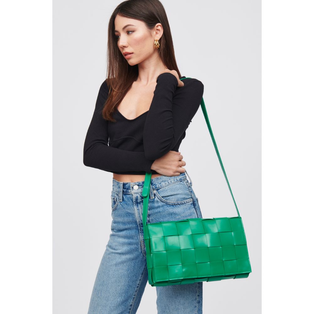 Olga Women's Woven Crossbody Bag - Stylish Handbag for Everyday Use, Travel & Shopping | Fashionable Shoulder Purse for Women & Girls