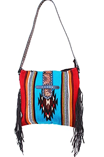 Red/Turquoise/Orange