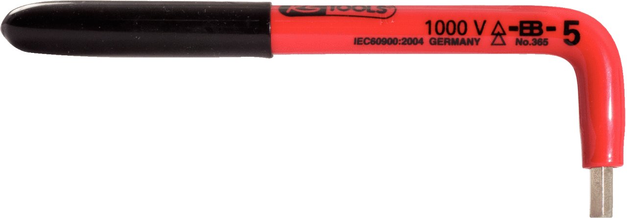 5mm Insulated Angled Hex Screwdriver - Safe Electrical Work