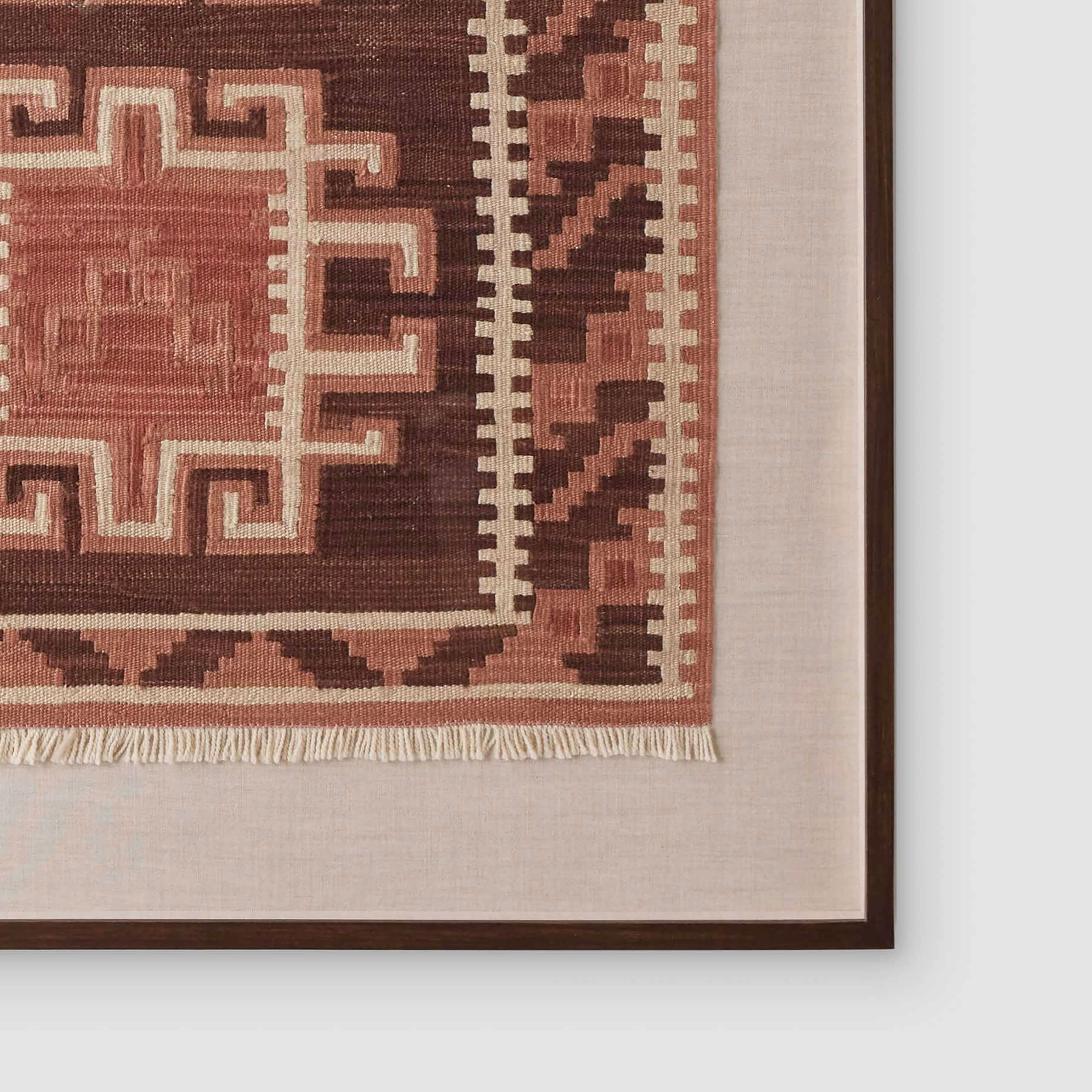 Handwoven Emir Kilim Wall Hanging - Authentic Turkish Tapestry for Boho Home Decor | Perfect for Living Room, Bedroom & Office Wall Art
