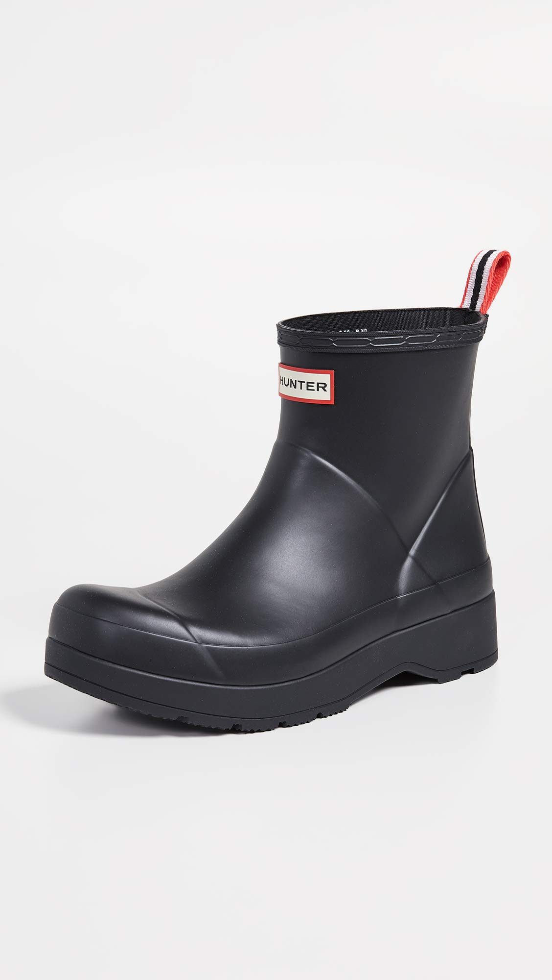 Hunter Men's Original Play Chelsea Boots - Waterproof Leather Ankle Boots for Men, Comfortable Slip-On Casual Shoes for Walking, Work & Outdoor Activities