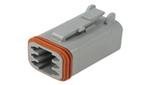 DT 6-Way Automotive Electrical Connector Plug - 50 Pack - Waterproof Car Wire Connectors for Trucks, Boats, Motorcycles & DIY Auto Repairs