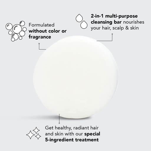 Kitsch Smooth Shave Butter for Sensitive Skin - 2-in-1 Hair Conditioner & Shaving Bar - Natural Moisturizing Shave Cream for Women & Men - Perfect for Travel & Sensitive Skin Care Routine
