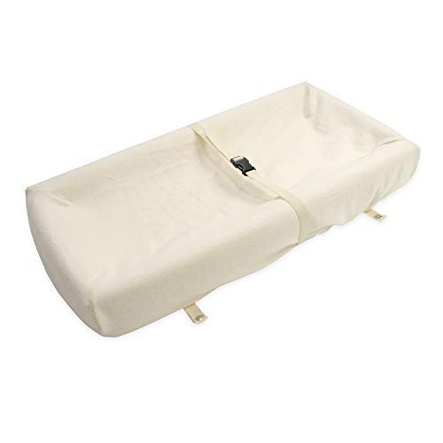 Organic Changing Pad Cover for Baby - Waterproof & Hypoallergenic - Fits 2-Sided & 4-Sided Contoured Changing Pads - Perfect for Nursery, Daycare & Travel Use