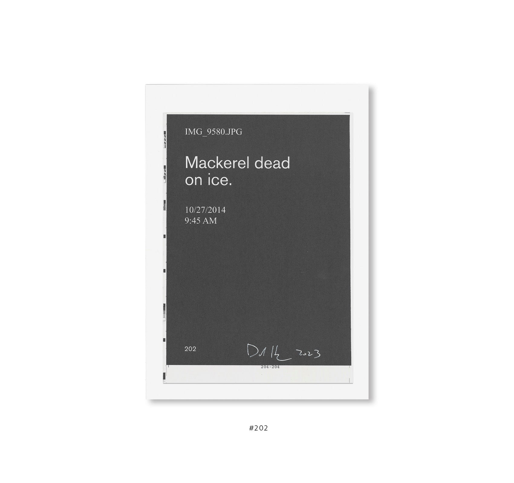 NOSTALGIA (2022) by David Horvitz - Limited Special Edition Art Book | Perfect for Contemporary Art Collectors & Photography Enthusiasts