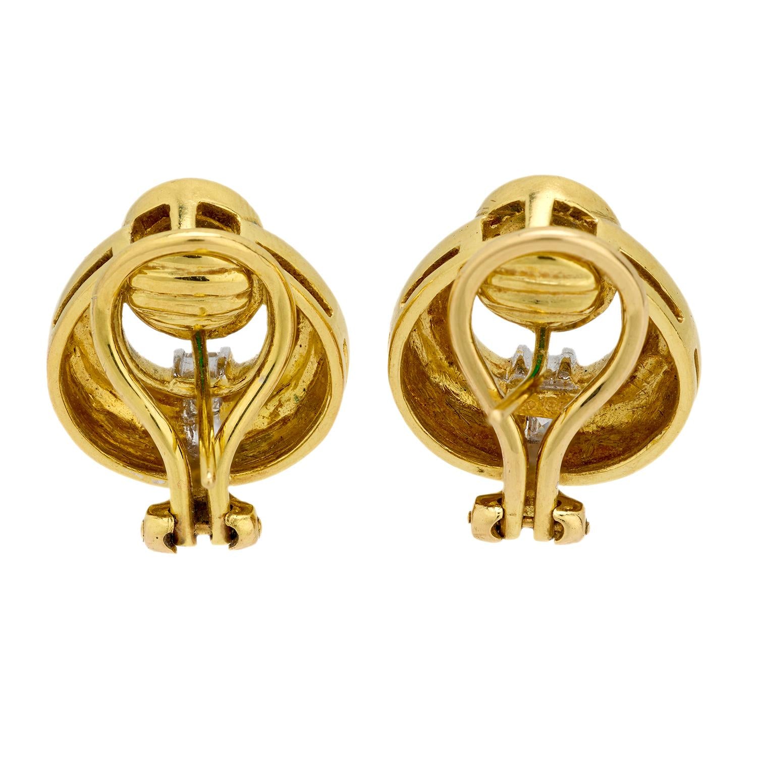 18K Gold Emerald and Diamond Earrings for Women – Elegant Dangle Drop Earrings for Weddings, Parties & Special Occasions
