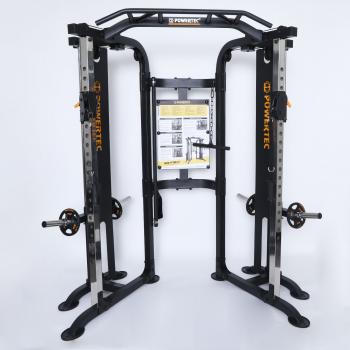 Powertec WB-FTD20 Functional Trainer - Home Gym Strength Training Equipment for Full Body Workouts | Perfect for Weightlifting, CrossFit & Fitness Enthusiasts