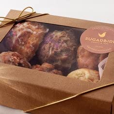 Sugarbird Sweets - Premium Afternoon Tea Gift Box Set | Deluxe Assorted Cookies, Cakes & Tea Bags | Perfect for Bridal Showers, Birthday Parties & Corporate Gifting