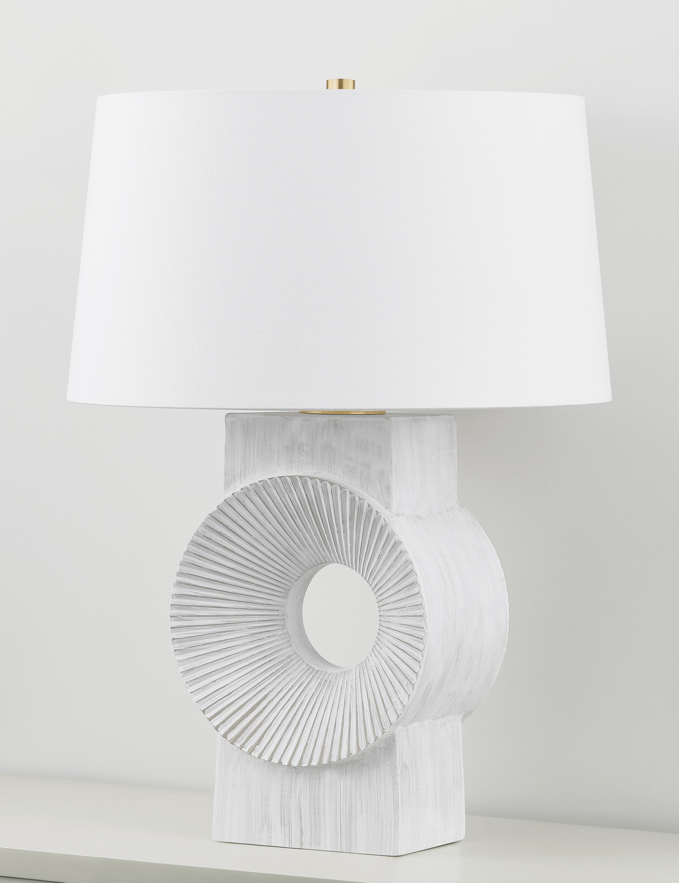 Bolivar Table Lamp - Modern LED Desk Light for Home Office & Bedroom - Adjustable Brightness & Warm White Light for Reading & Relaxing