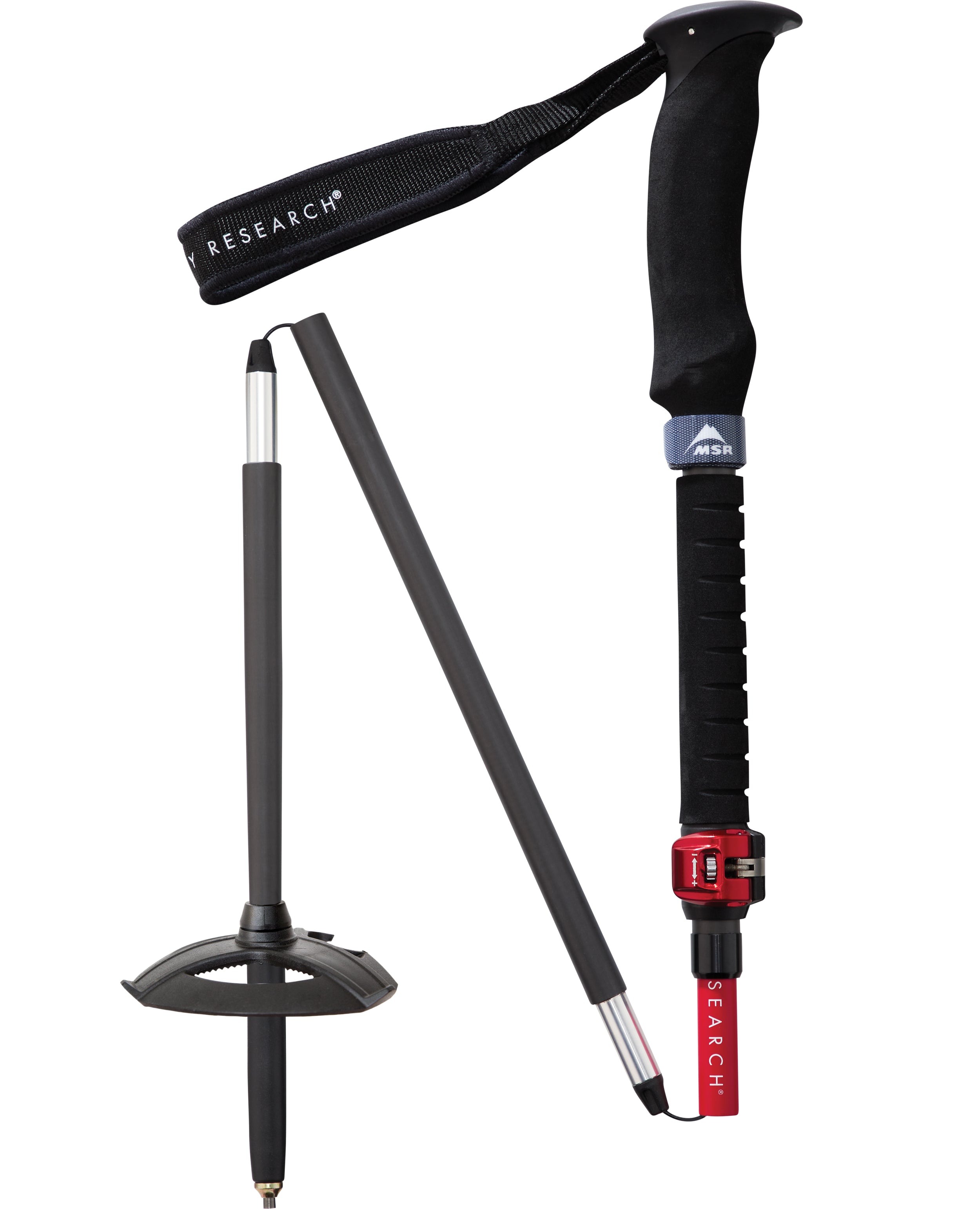 MSR DynaLock Ascent Trekking Poles - Lightweight Adjustable Hiking Poles for Men & Women - Perfect for Backpacking, Mountain Climbing & Outdoor Adventures