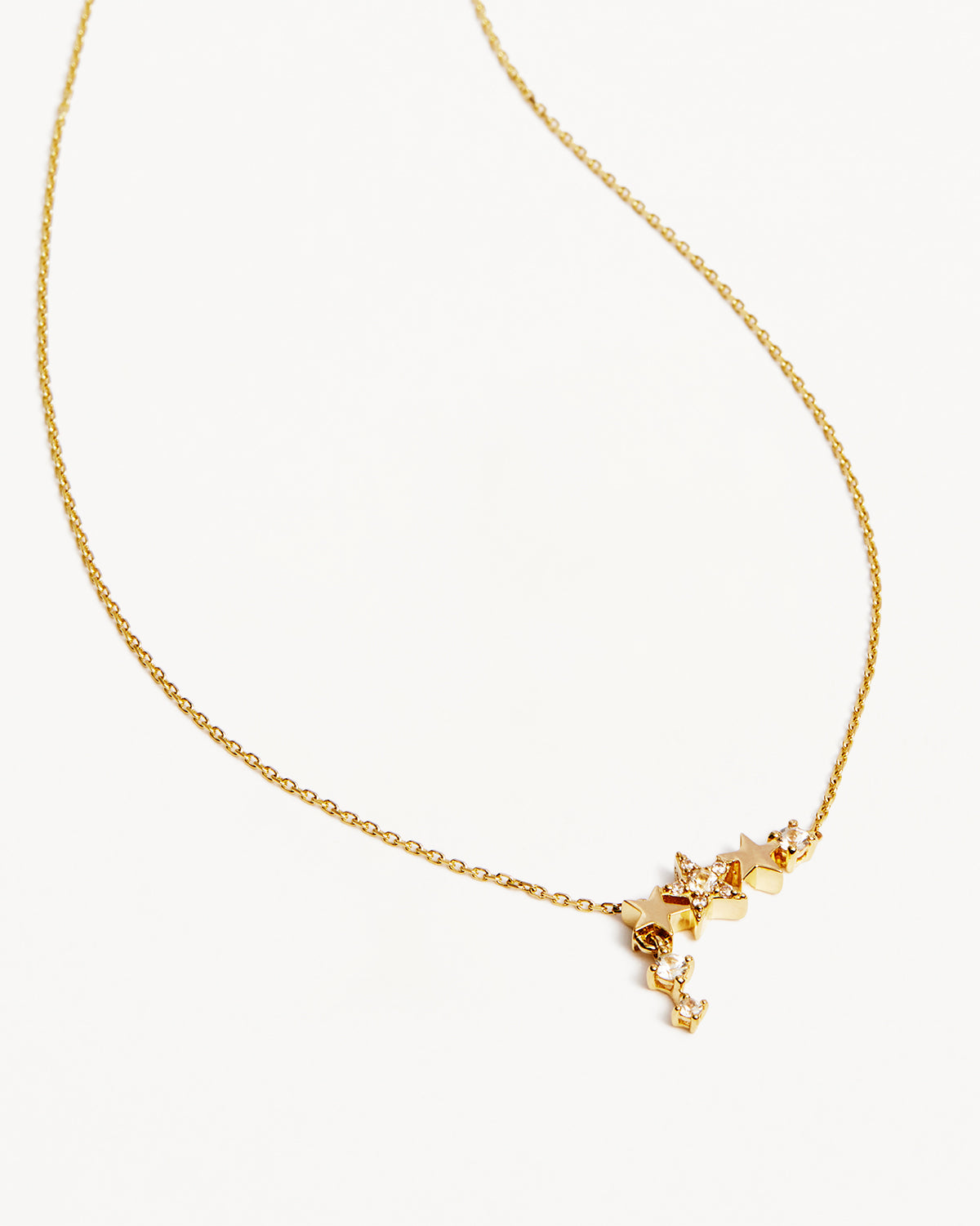 14K Solid Gold Stardust Lab-Grown Diamond Necklace for Women - Elegant Everyday Jewelry & Special Occasion Gift