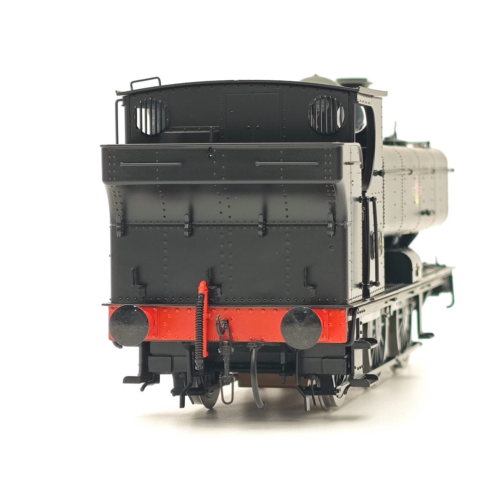 Dapol 7s 007 011 O Gauge 57xx Pannier 7714 BR Black Late Crest 21DCC Locomotive - Model Train for Collectors & Railway Enthusiasts - Perfect for Layouts, Displays & Historical Reenactments