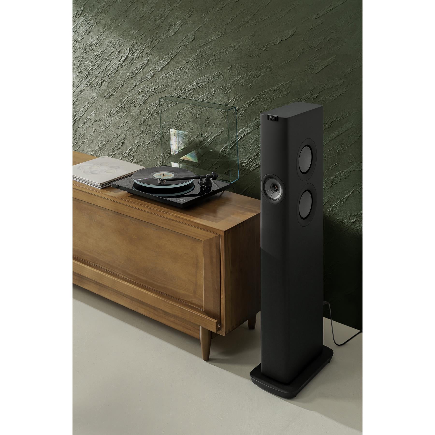 KEF LS60 Wireless HiFi Speakers (Pair) - Premium Sound Quality for Home Theater & Music Listening | Open Box Special