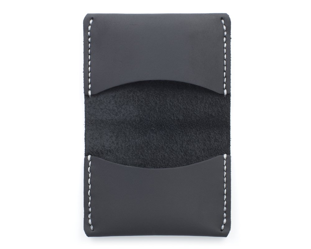 Waskerd Men's Madison Slim 3-Pocket RFID Blocking Leather Wallet - Perfect for Everyday Carry & Travel Essentials