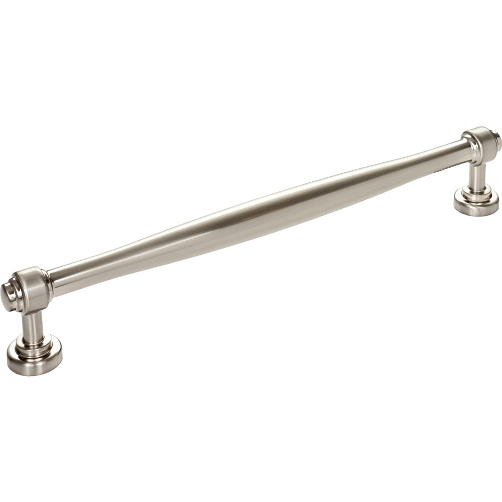 12 Inch Brushed Satin Nickel Appliance Pull Handle - Top Knobs Ulster Collection | Perfect for Kitchen Cabinets, Drawers & Furniture Hardware